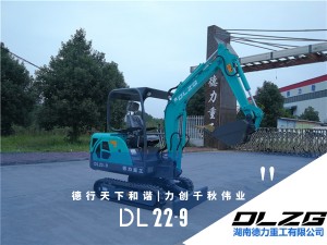 DL22-9小型履帶液壓挖掘機(jī)