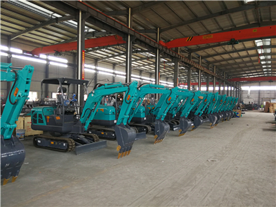 當(dāng)小挖掘機(jī)加快時(shí)的狀況